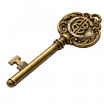 Llave antigua con sello